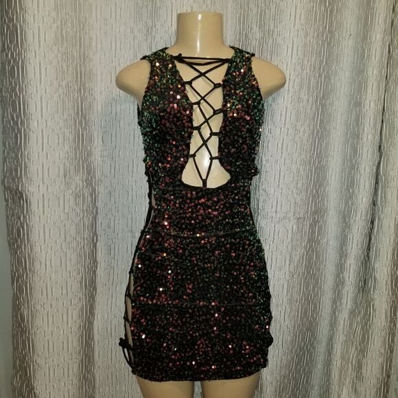 Sparkly dress - perfect for night out party dress s/m/L - Picture 13 of 13